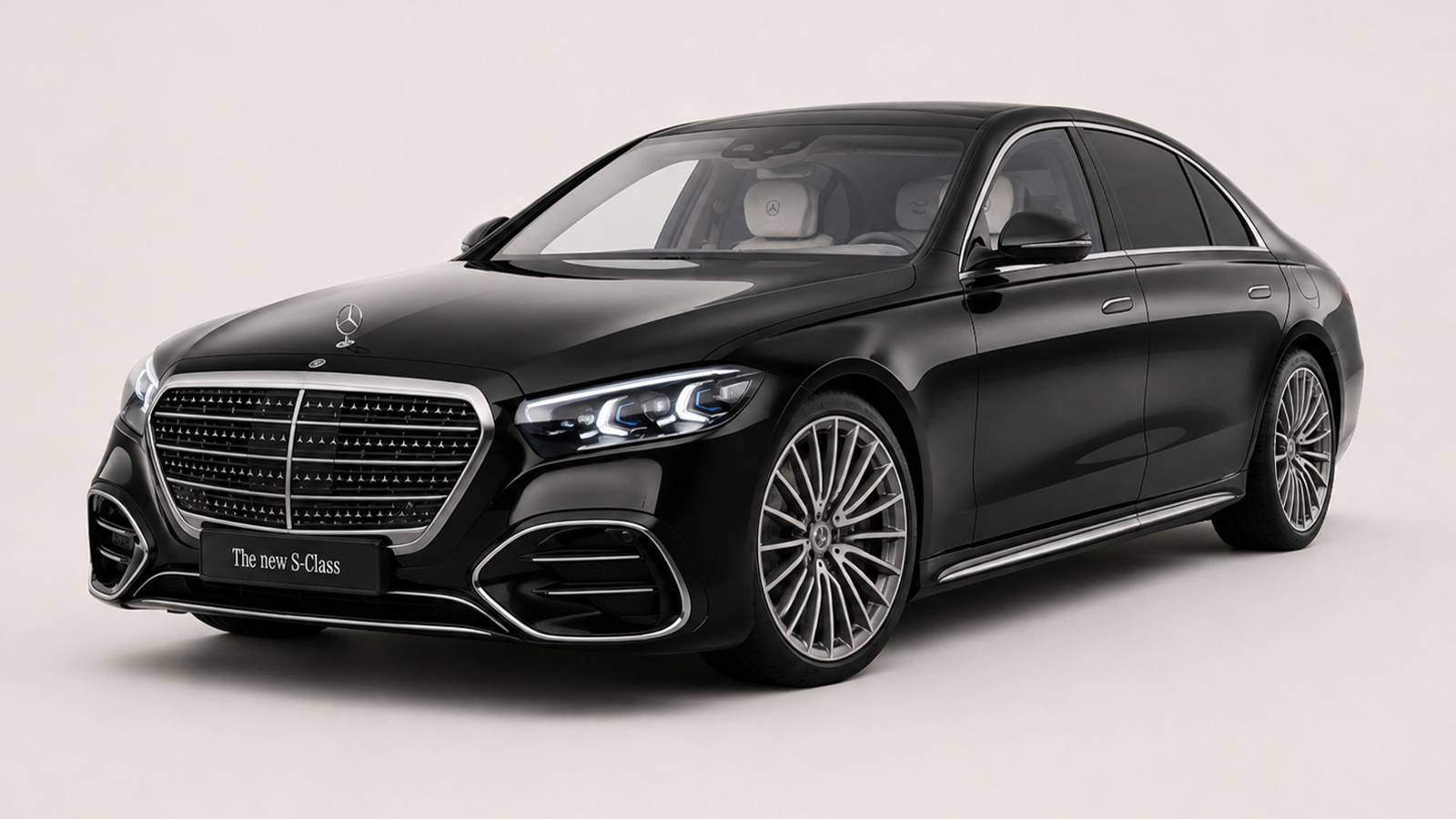 Mercedes S-Class first-class chauffeur car