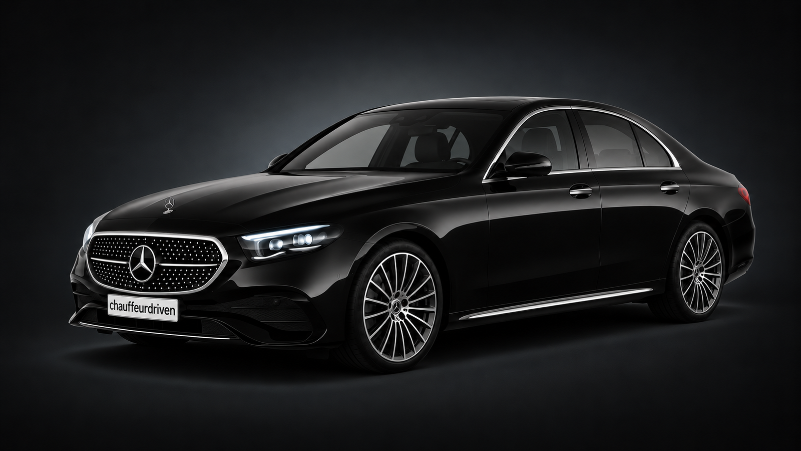Mercedes-Benz E-Class chauffeur vehicle
