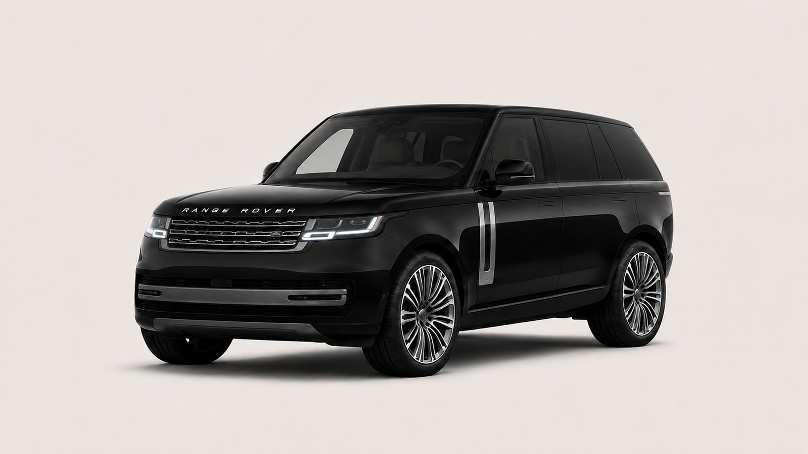 Range Rover executive chauffeur vehicle for a London event
