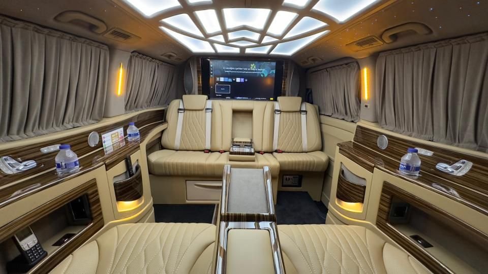VIP chauffeur transfer with executive vehicle
